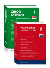 PAKIET: Prawo karne. Zbiór przepisów + Zbiór cywilny PLUS PAKIET: Prawo karne. Zbiór przepisów + Zbiór cywilny PLUS